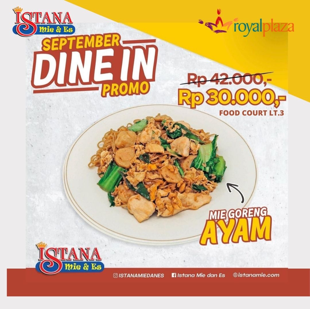 September Dine In Promo