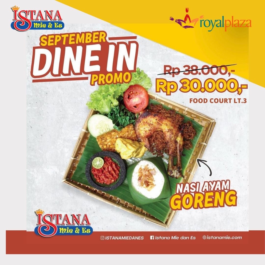 September Dine In Promo