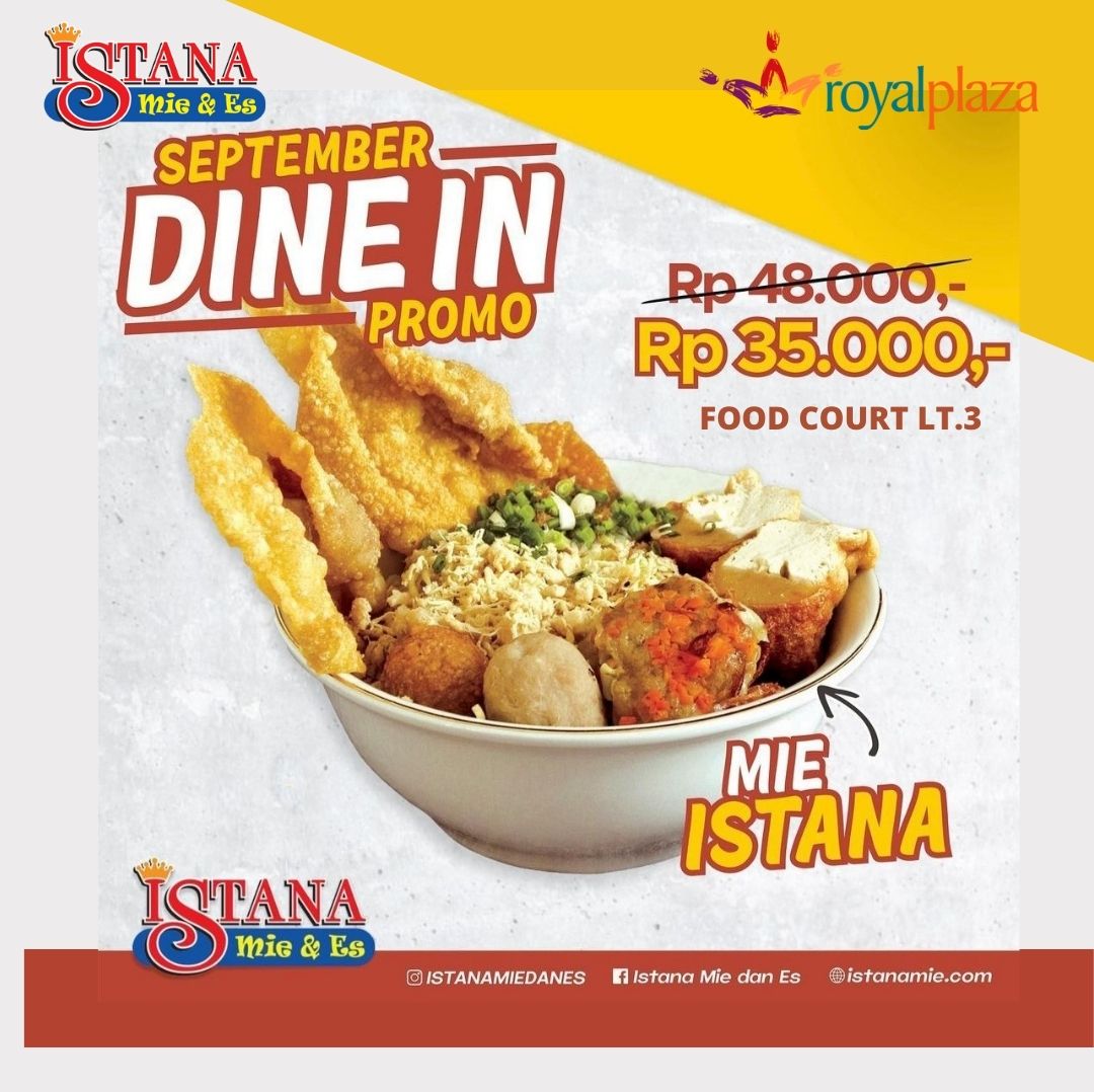 September Dine In Promo