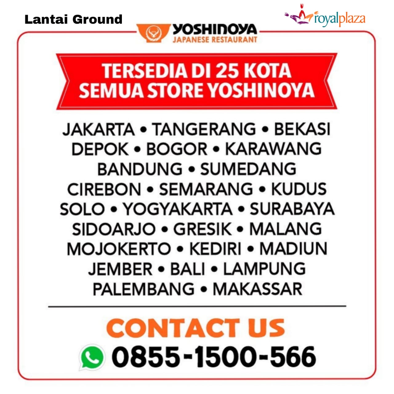 #IndonesiaBisa Bareng Yoshinoya
