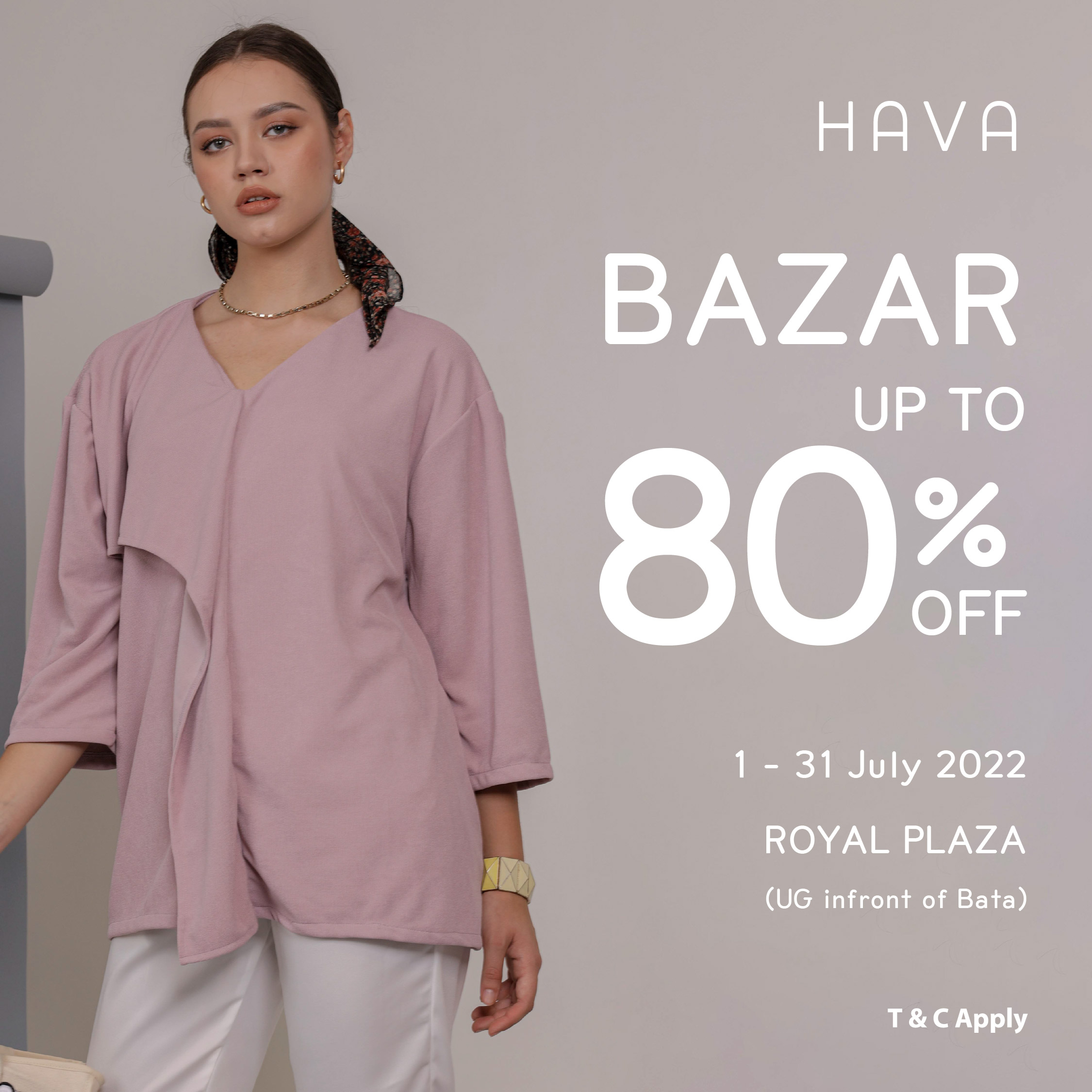 sale up to 80% Off at @havaid Bazar!