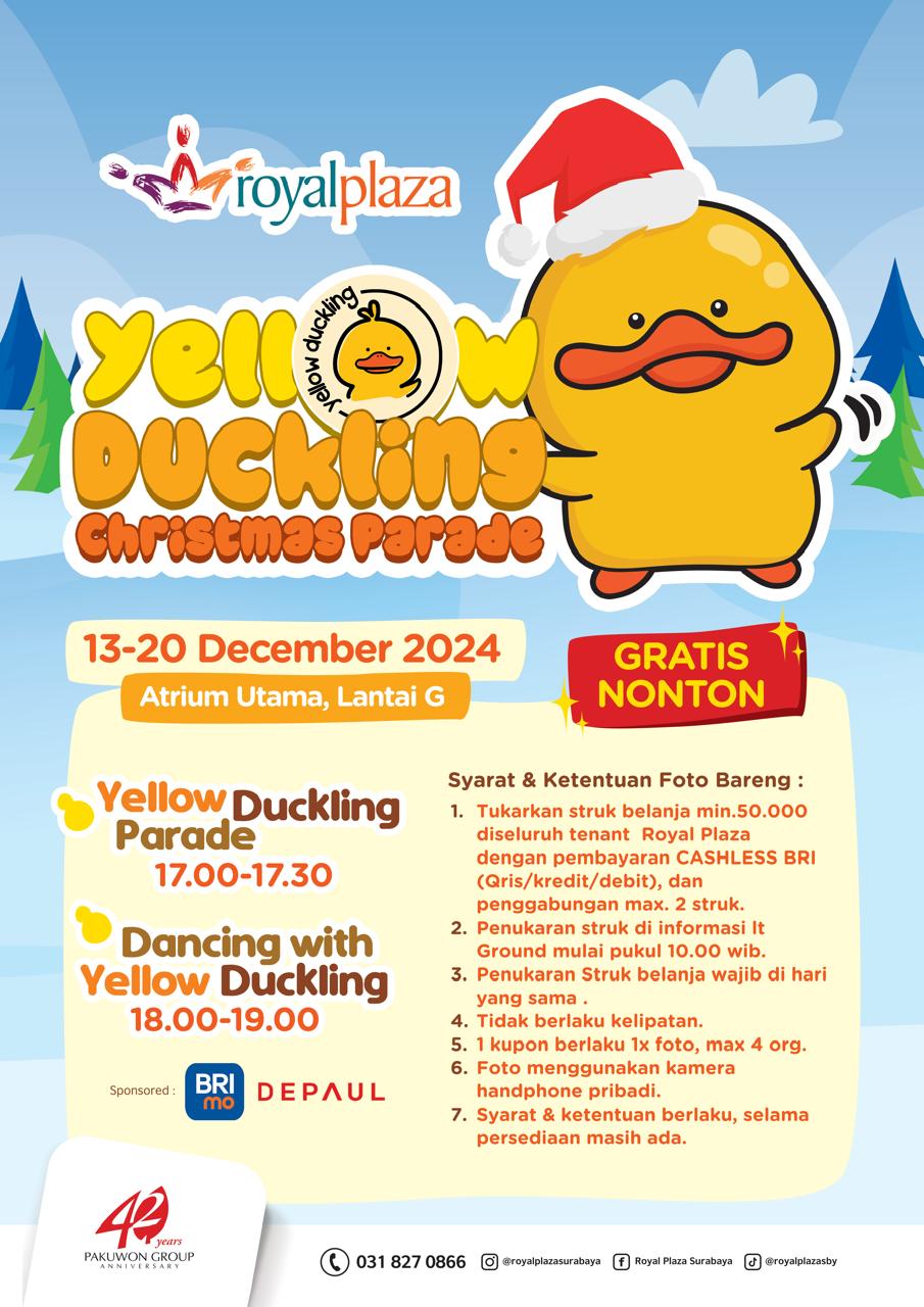 Yellow Duck Christmas Parade