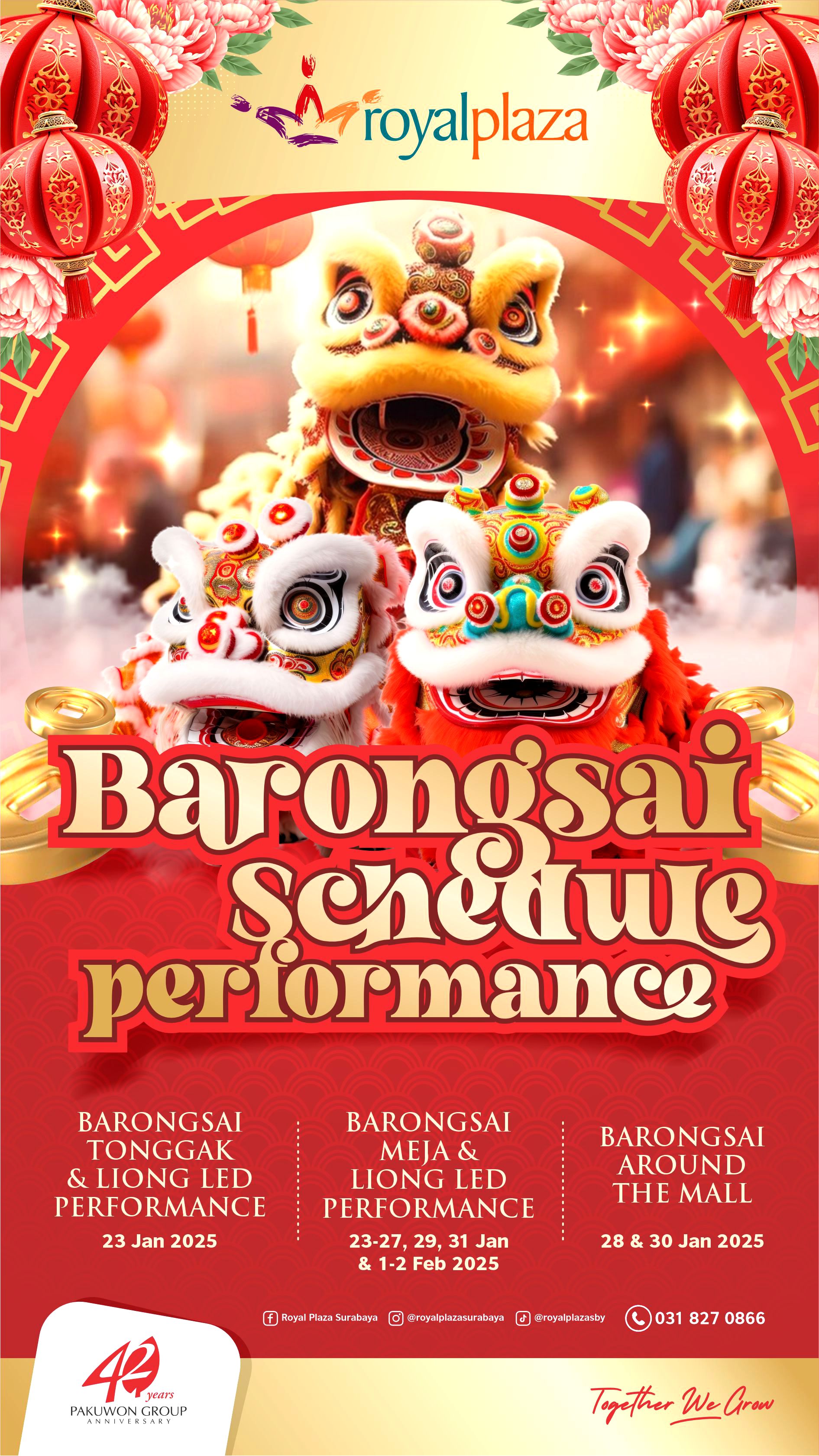 Barongsai & Liong LED Performance