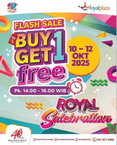 Royal Celebration Flash Sale