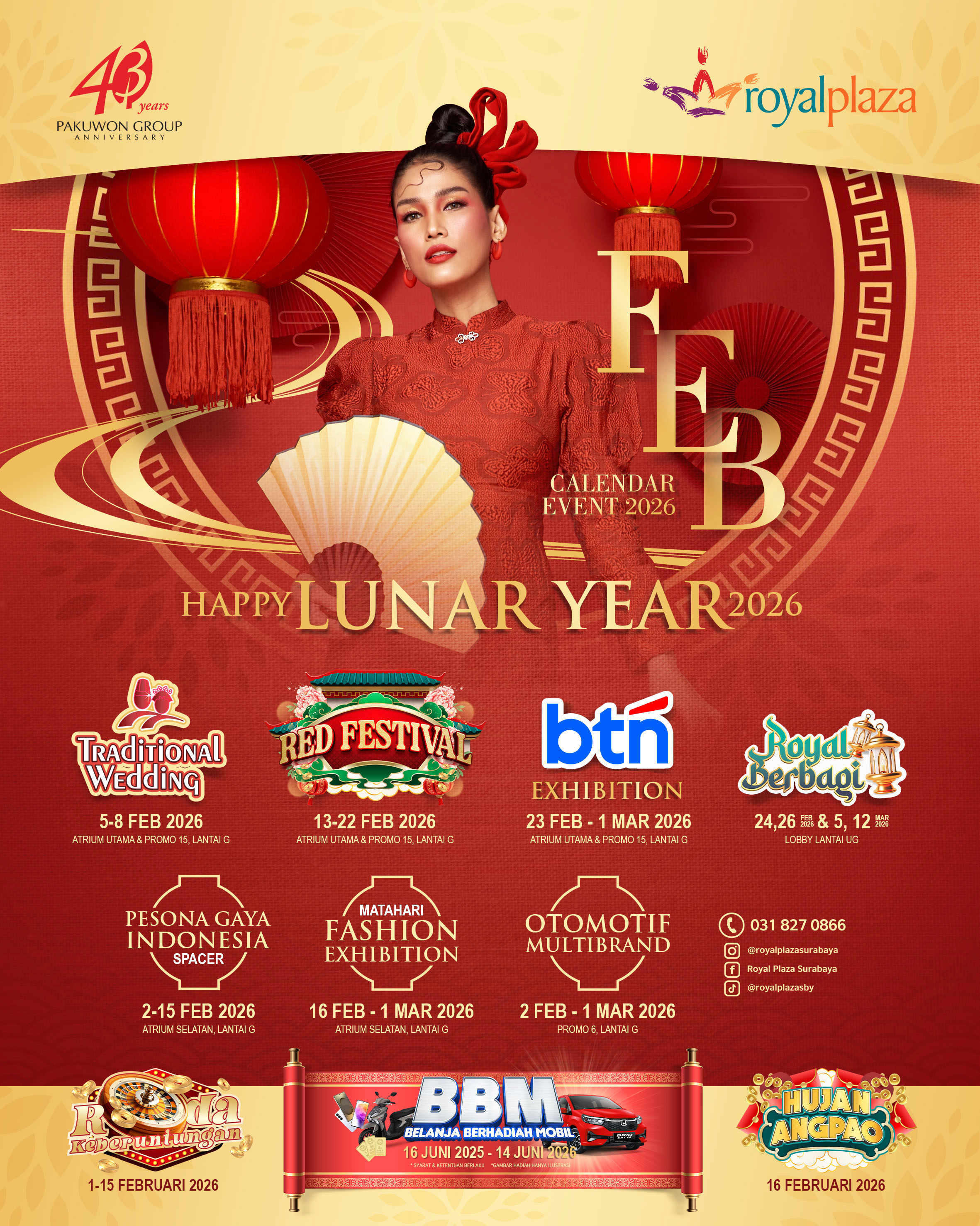 Calendar of Events (COE) Februari