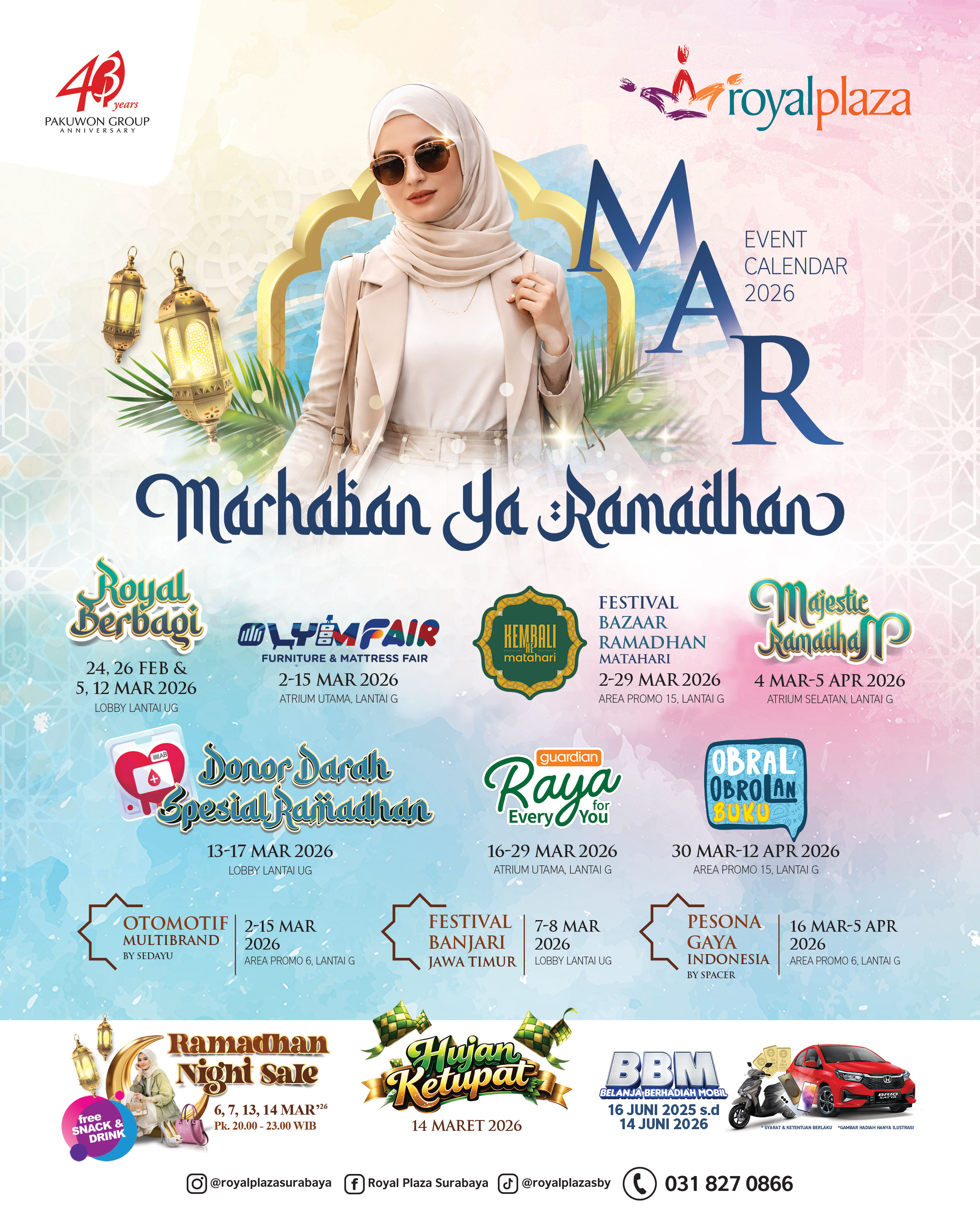 Calendar of Events (COE) Maret