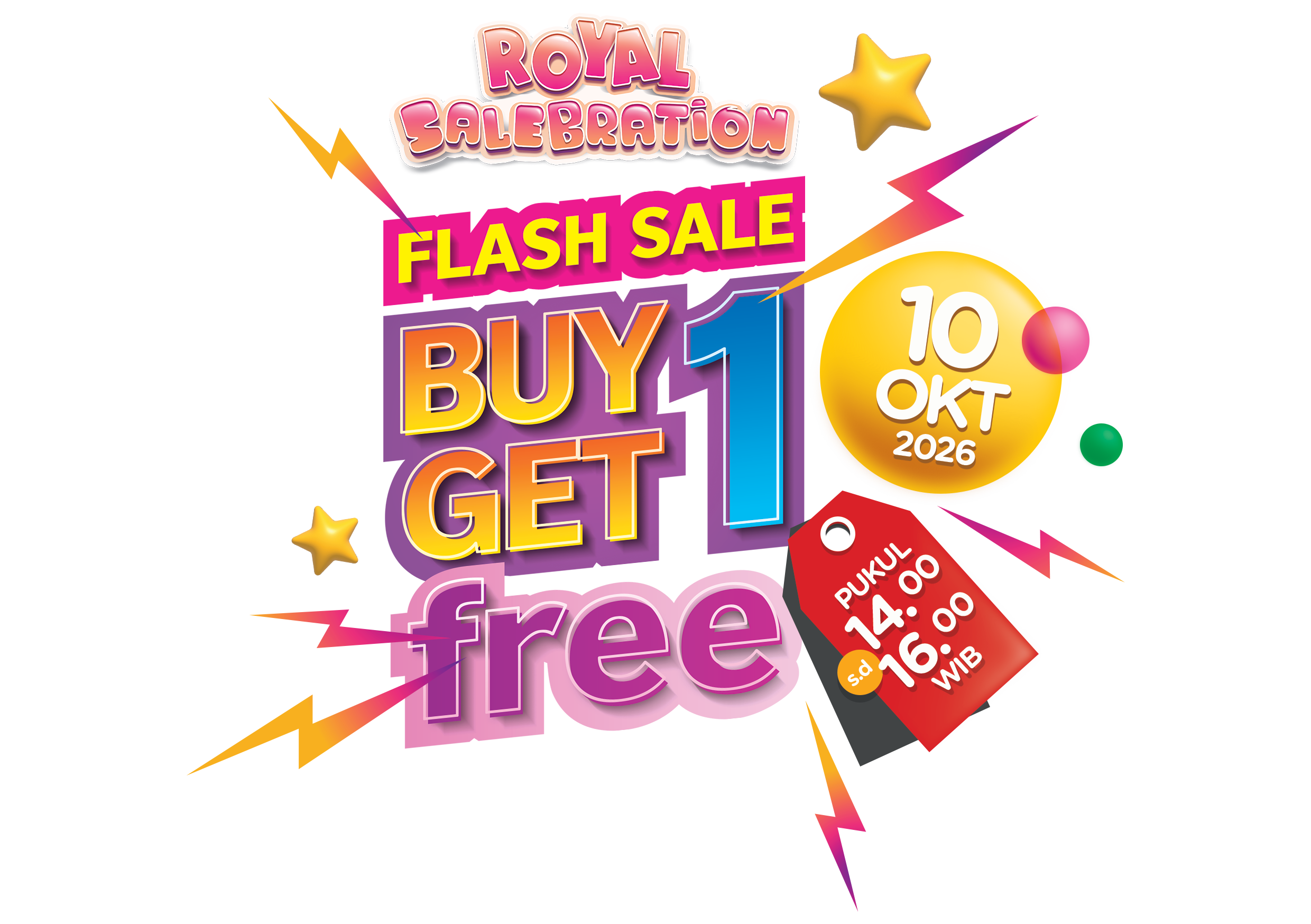 BUY 1 GET 1 FREE (BOGOF)
